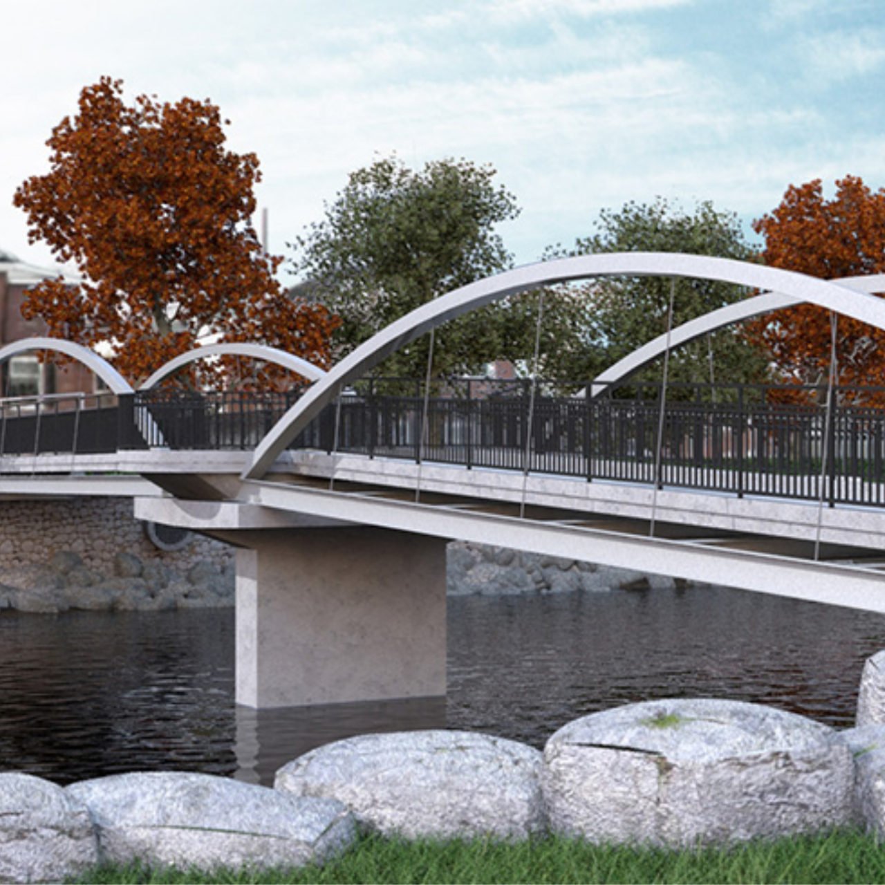 Pedestrian Bridge in 2020