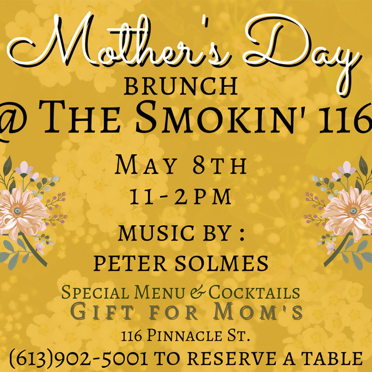 Mother’s Day Brunch @ 116