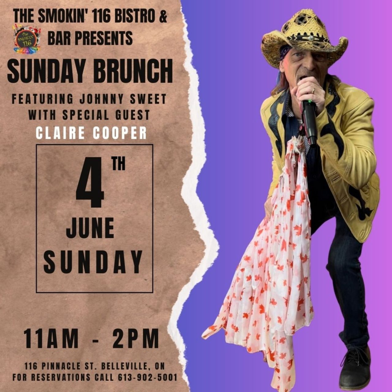 Sunday Brunch with Johnny Sweet