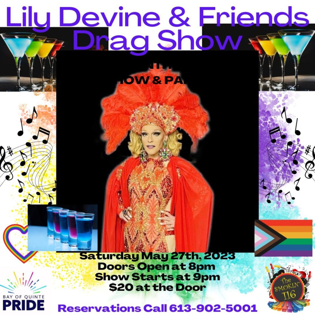 Lily Devine and friends: PRIDE month kick off show and party!