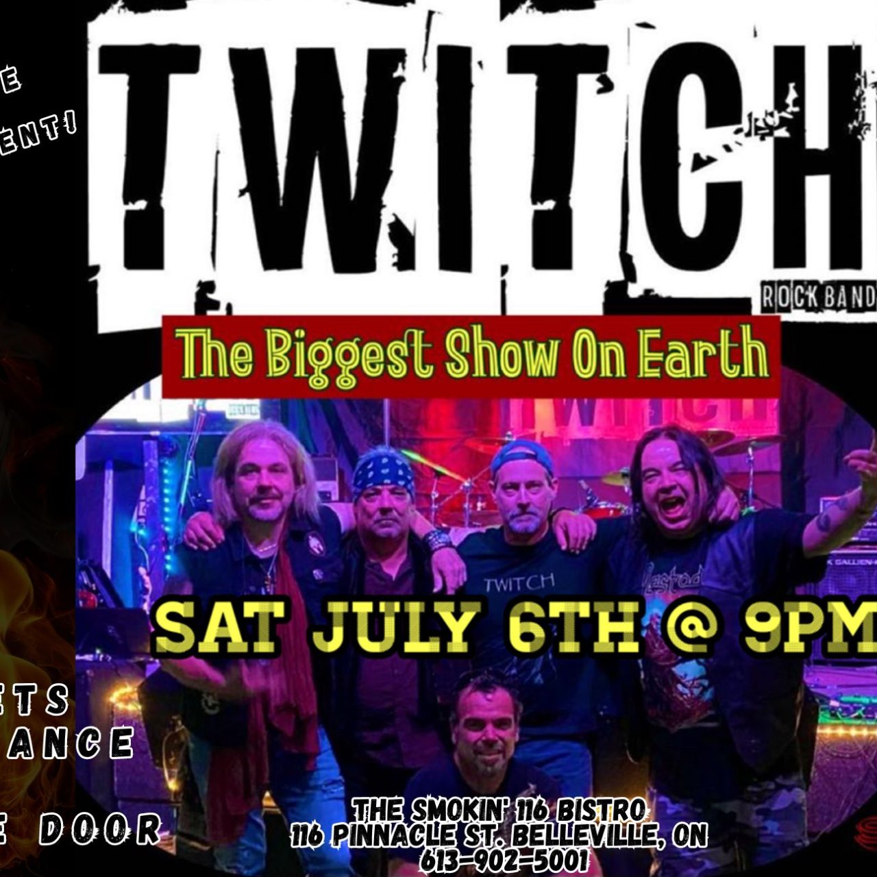 Twitch Rock Band @ The Smokin’ 116 Bistro